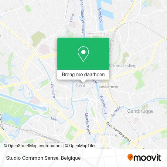 Studio Common Sense kaart