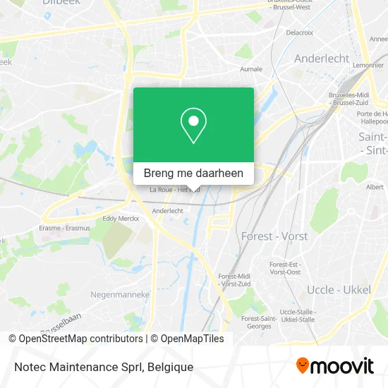 Notec Maintenance Sprl kaart