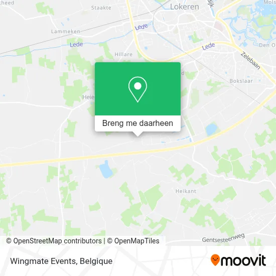 Wingmate Events kaart