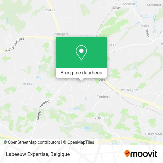 Labeeuw Expertise kaart