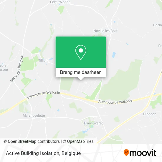 Active Building Isolation kaart