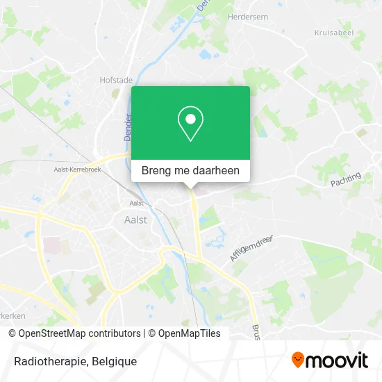Radiotherapie kaart