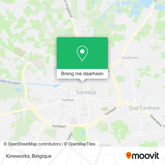 Kineworks kaart