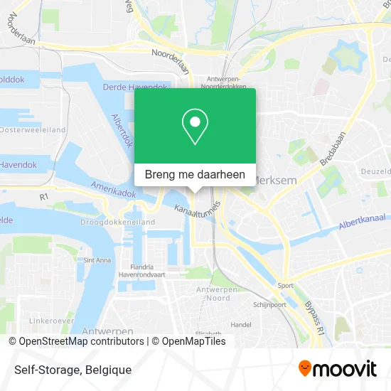 Self-Storage kaart