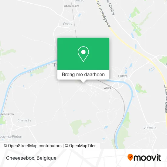 Cheeesebox kaart