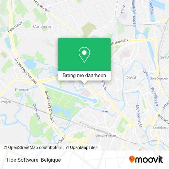 Tide Software kaart