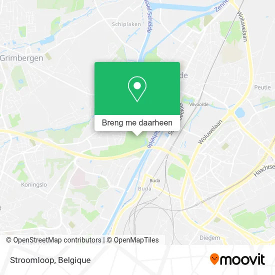 Stroomloop kaart