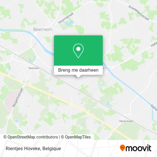 Rientjes Hoveke kaart