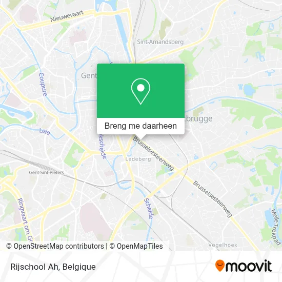 Rijschool Ah kaart