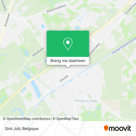 Sint-Job kaart