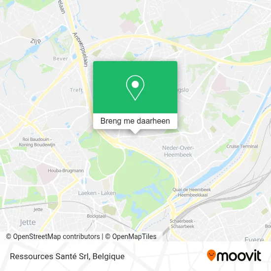 Ressources Santé Srl kaart