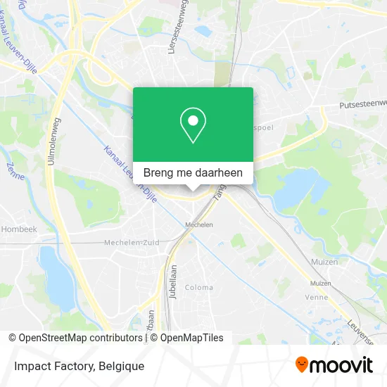 Impact Factory kaart