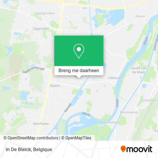 In De Bleick kaart