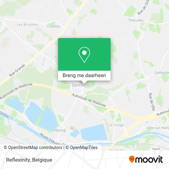 Reflexinity kaart