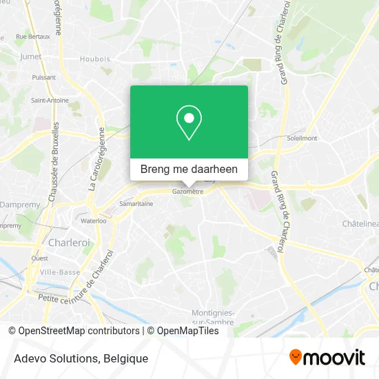 Adevo Solutions kaart