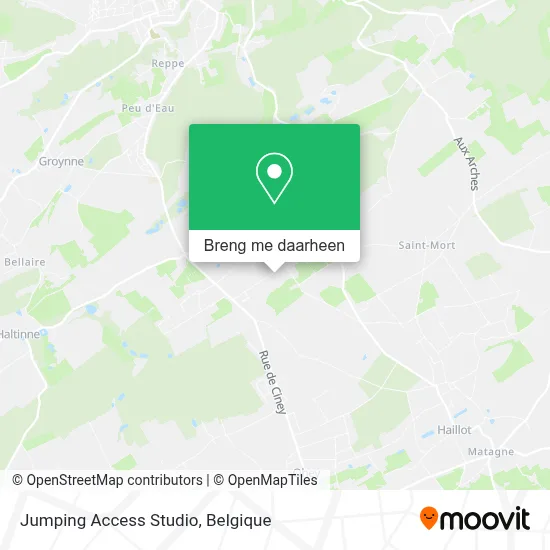 Jumping Access Studio kaart