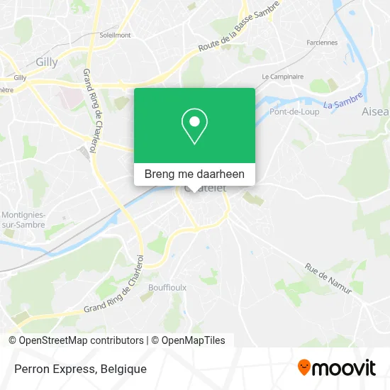 Perron Express kaart