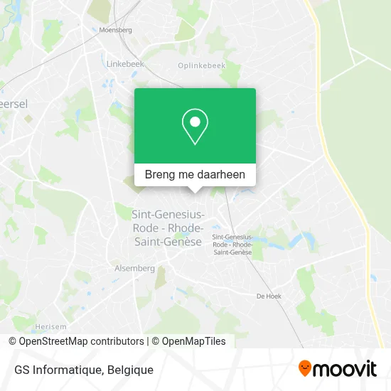 GS Informatique kaart