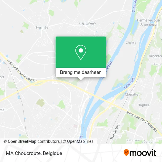 MA Choucroute kaart
