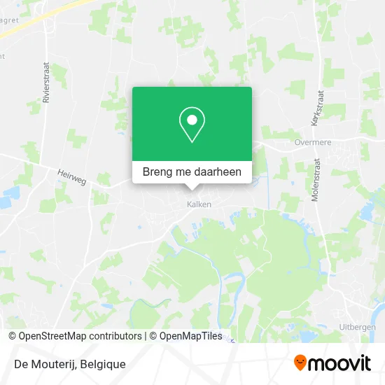 De Mouterij kaart