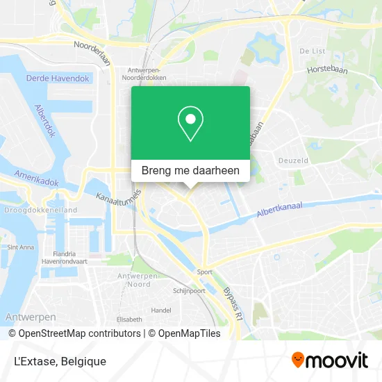 L'Extase kaart