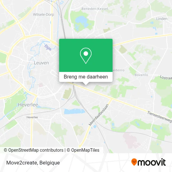 Move2create kaart