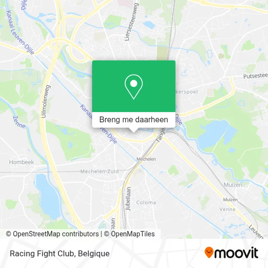 Racing Fight Club kaart