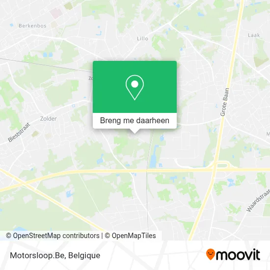 Motorsloop.Be kaart