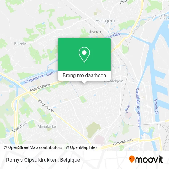 Romy's Gipsafdrukken kaart
