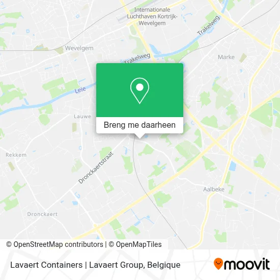 Lavaert Containers | Lavaert Group kaart