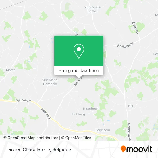 Taches Chocolaterie kaart
