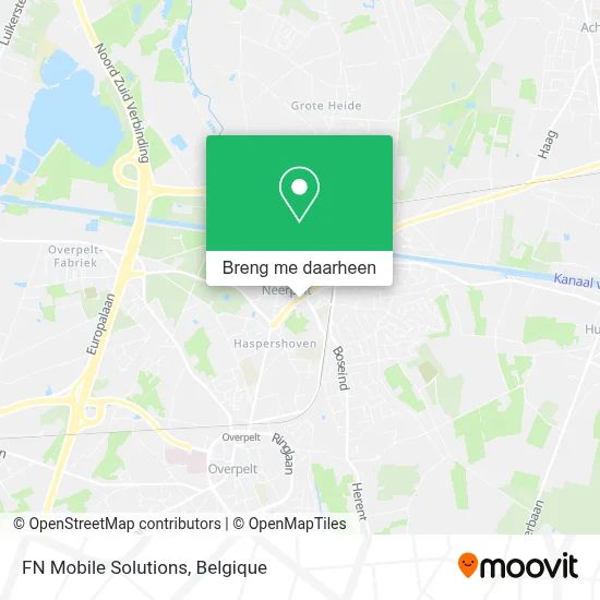 FN Mobile Solutions kaart