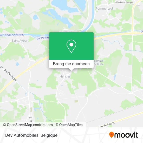 Dev Automobiles kaart
