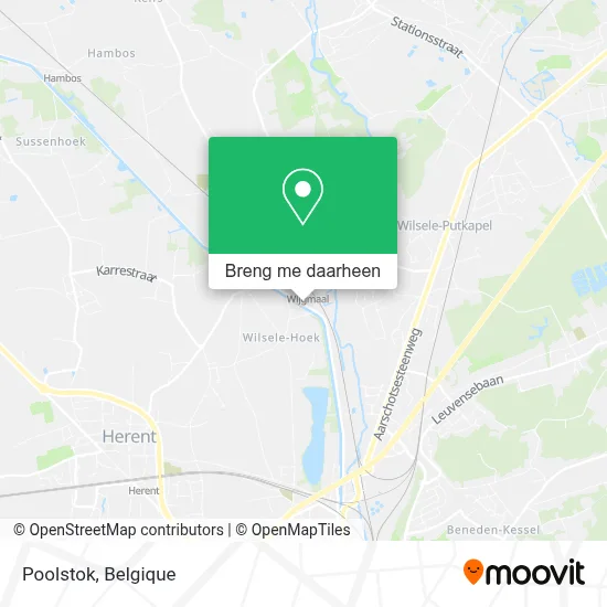 Poolstok kaart