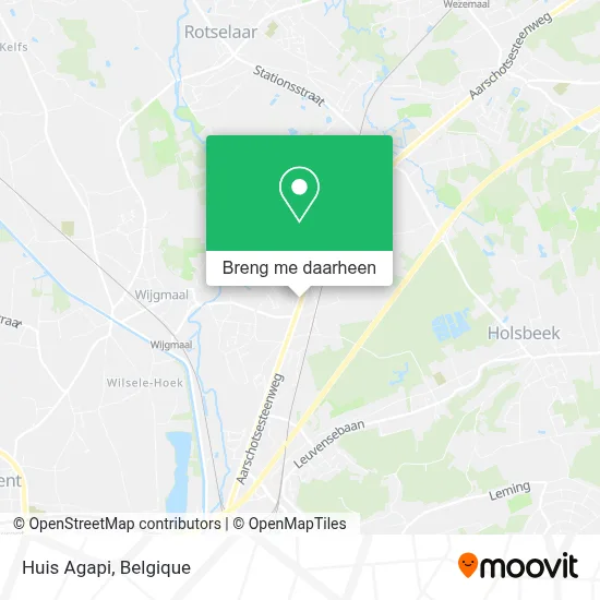 Huis Agapi kaart