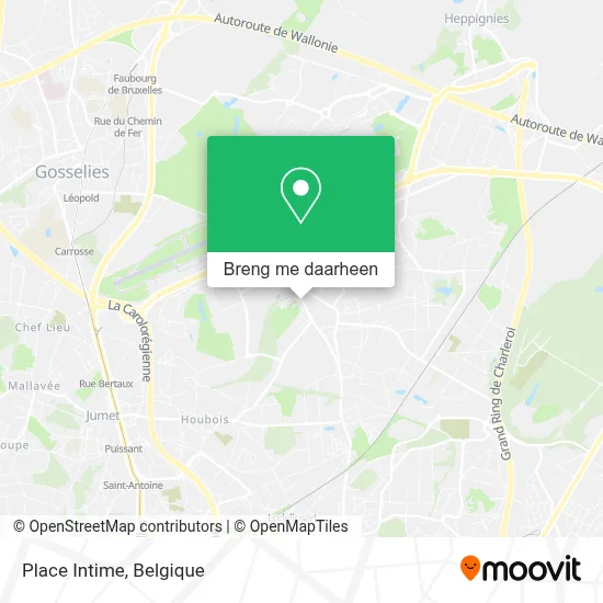 Place Intime kaart