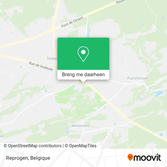 Reprogen kaart