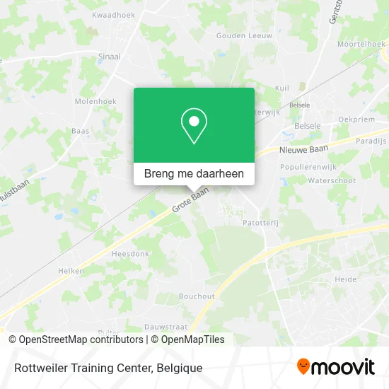Rottweiler Training Center kaart