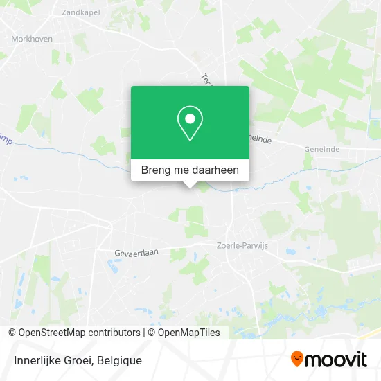 Innerlijke Groei kaart