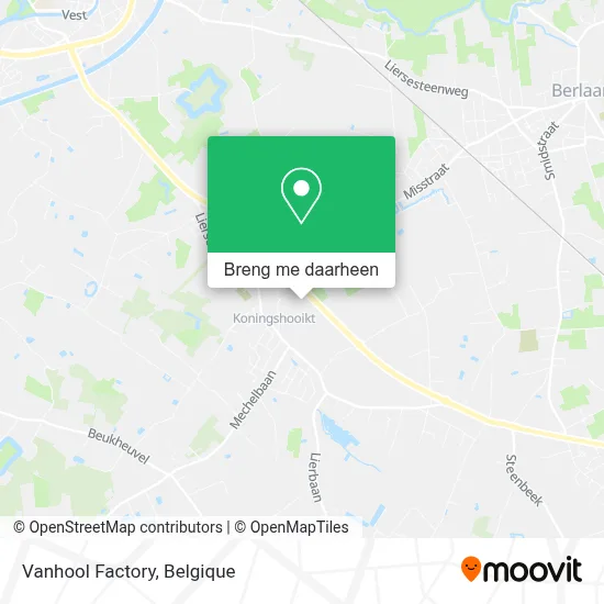 Vanhool Factory kaart