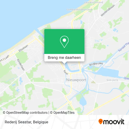 Rederij Seastar kaart