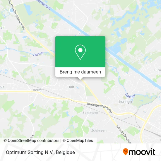 Optimum Sorting N.V. kaart