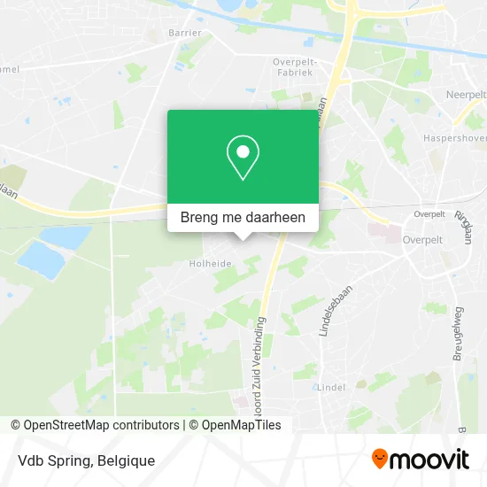 Vdb Spring kaart