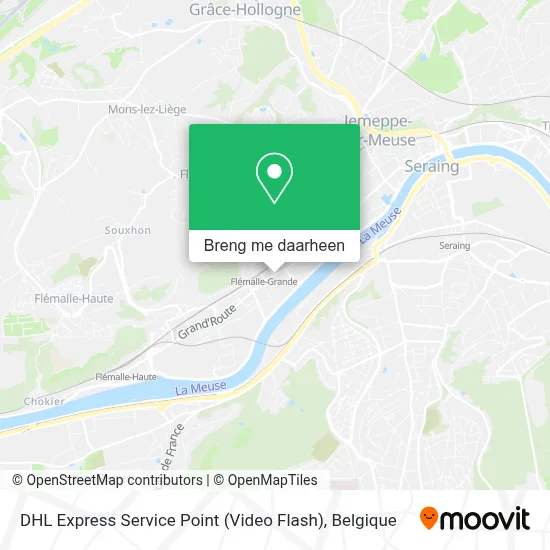 DHL Express Service Point (Video Flash) kaart