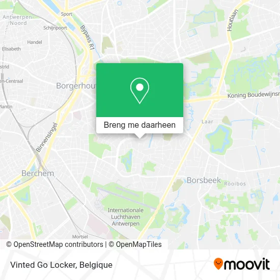 Vinted Go Locker kaart