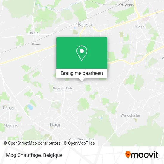 Mpg Chauffage kaart