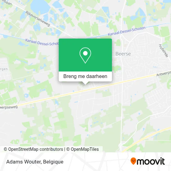 Adams Wouter kaart
