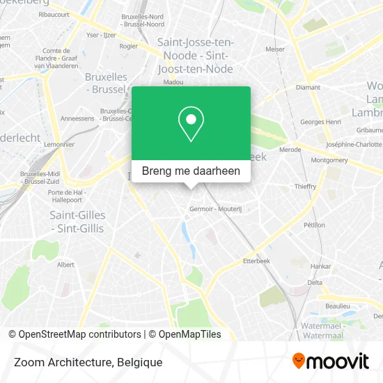 Zoom Architecture kaart