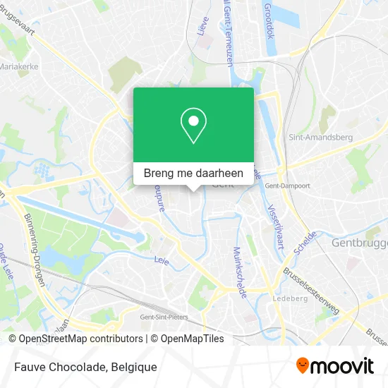 Fauve Chocolade kaart