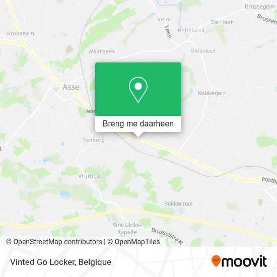 Vinted Go Locker kaart